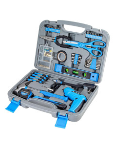 Juego de Herramientas Cartman 149 Piezas con Destornillador Inalámbrico