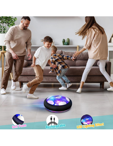 Pelota de Fútbol Flotante Recargable LED Kaixiangda 16.5cm