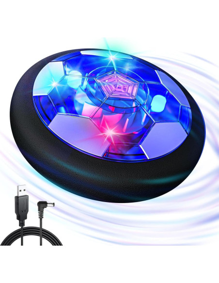 Pelota de Fútbol Flotante Recargable LED Kaixiangda 16.5cm Pelota de Fútbol Flotante Recargable LED Kaixiangda 16.5cm