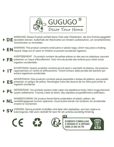 Maceta Colorida GUGUGO 12.7 cm Floral con Drenaje