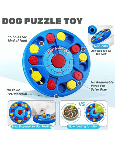 Juguete de Rompecabezas Interactivo para Perros Joansan 25.4cm