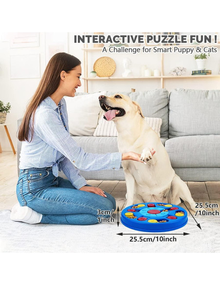 Juguete de Rompecabezas Interactivo para Perros Joansan 25.4cm