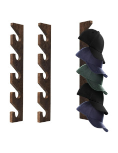 Perchero de Pared Bessny para Gorras de Béisbol 2 Piezas