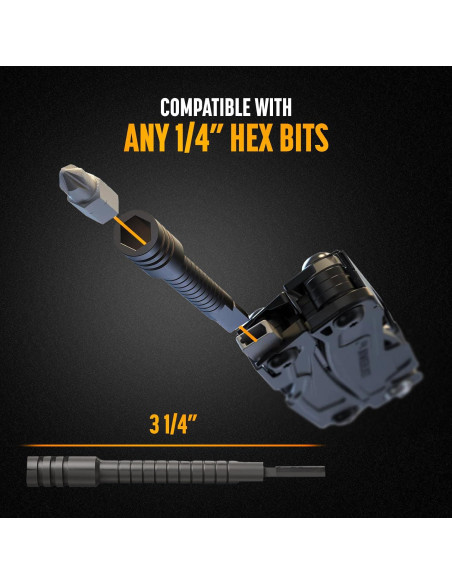 Extensor y Adaptador de Bits Galvanox para Leatherman - Negro