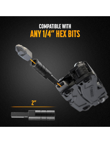 Extensor y Adaptador de Bits Galvanox para Leatherman - Negro