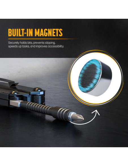 Extensor y Adaptador de Bits Galvanox para Leatherman - Negro