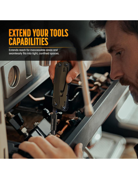 Extensor y Adaptador de Bits Galvanox para Leatherman - Negro