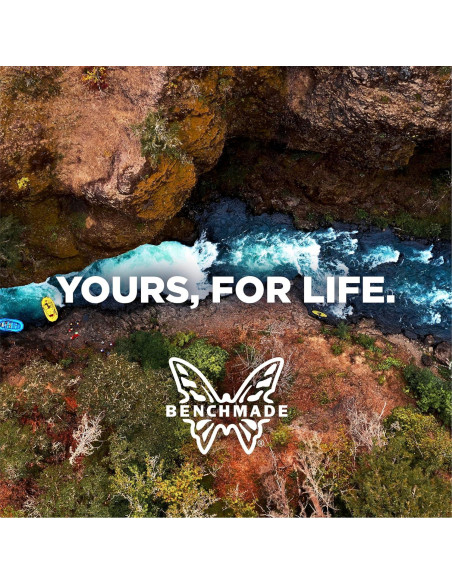 Cuchillo de hoja fija Benchmade Dacian 203 Micarta azul 19.21cm