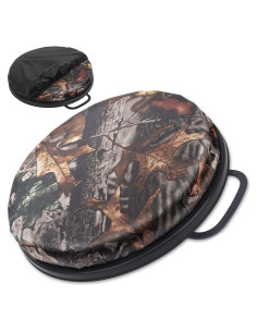 Asiento de Cubo Giratorio WarBull 5 Galones Camo Impermeable