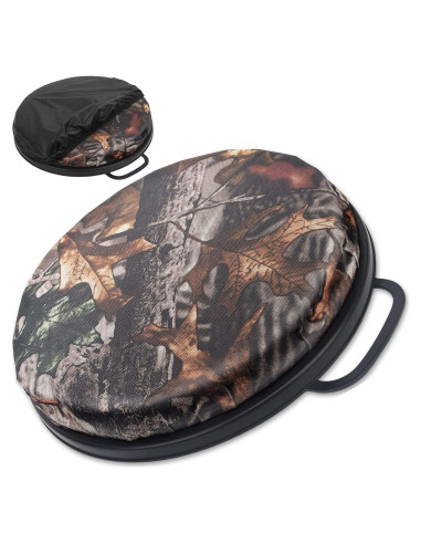 Asiento de Cubo Giratorio WarBull 5 Galones Camo Impermeable