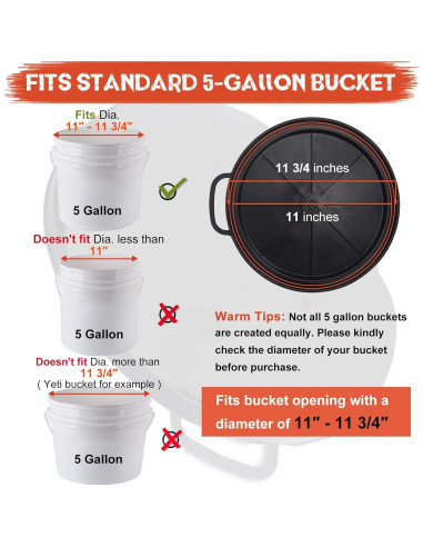 Asiento de Cubo Giratorio WarBull 5 Galones Camo Impermeable