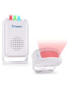 Alarma de Sensor de Movimiento Cruxer, Timbre Inalámbrico 1 Sensor