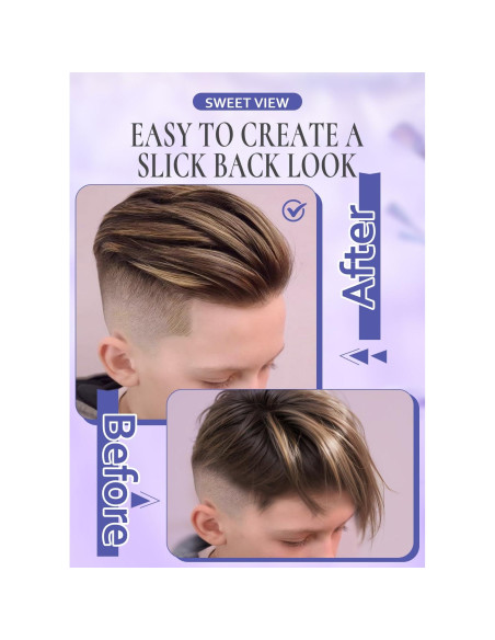 Kit de Cera para Cabello y Cepillo Sweet View - 4 Piezas