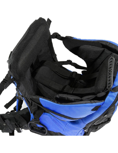 Mochila Portabebés ClevrPlus Deluxe Ajustable para Senderismo