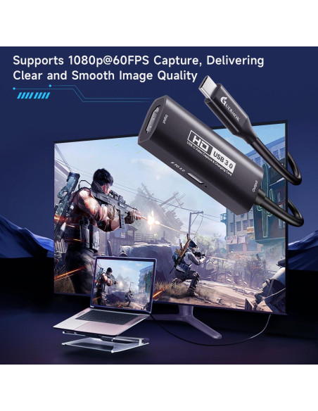 Tarjeta de Captura de Video Guermok Z71G HDMI 1080P 60FPS