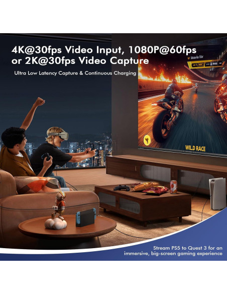 Tarjeta de Captura de Video Guermok Z71G HDMI 1080P 60FPS