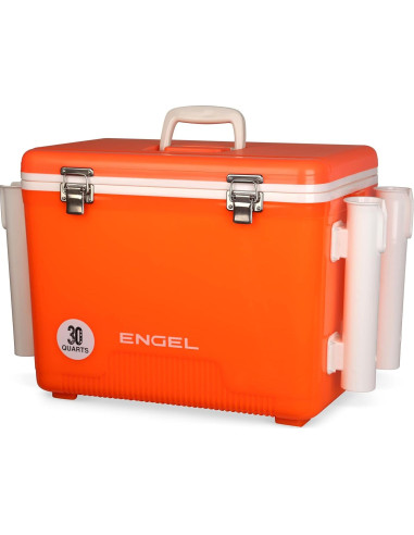 Engel UC30 30qt Caja Térmica Seco A Prueba de Fugas Naranja