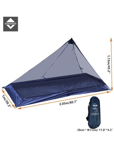 Poncho Refugio Onewind Ultraligero 1 Persona Impermeable