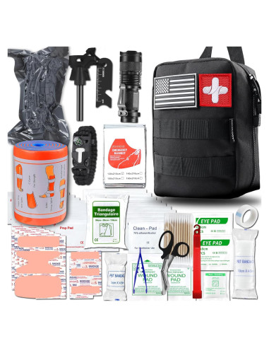 Kit de Primeros Auxilios SUPOLOGY con Torniquete y Herramientas