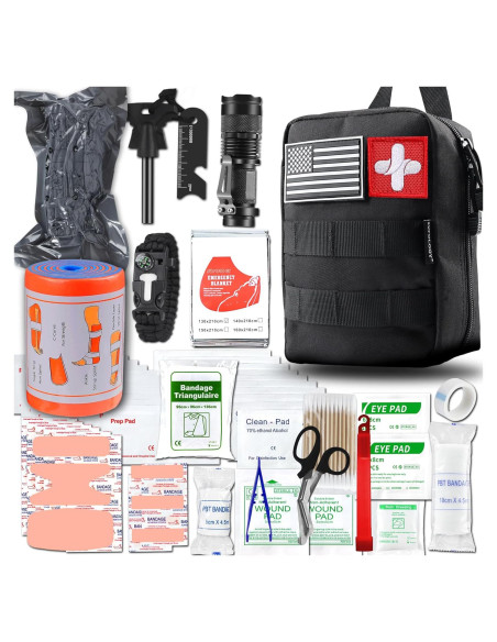 Kit de Primeros Auxilios SUPOLOGY con Torniquete y Herramientas
