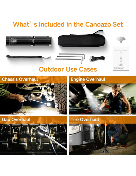 Luz de Camping Telescópica Canoazo BT-001 20000mAh IPX6 Luz de Camping Telescópica Canoazo BT-001 20000mAh IPX6