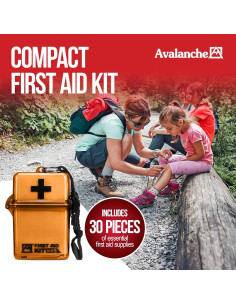 Kit de Primeros Auxilios Compacto Argento SC 30 Piezas Naranja 2