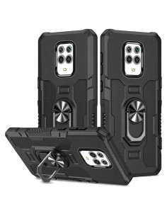 Funda Protectora Militar para Xiaomi Redmi Note 9 Pro/9S/Pro Max - Negro