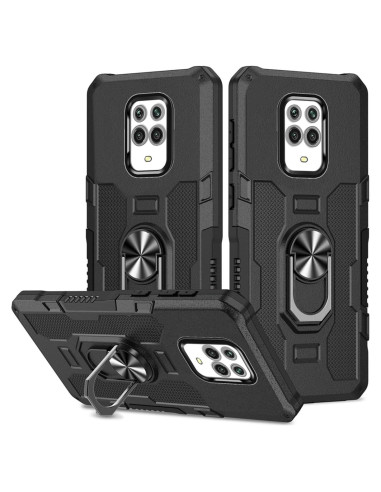 Funda Protectora Militar para Xiaomi Redmi Note 9 Pro/9S/Pro Max - Negro