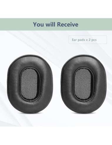 Almohadillas de Reemplazo OneOdio A70 A71 Cuero Premium Espuma