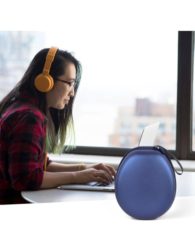 Estuche Universal Comecase para Auriculares Inalámbricos Azul