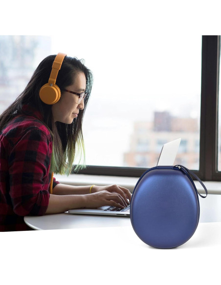 Estuche Universal Comecase para Auriculares Inalámbricos Azul