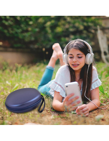 Estuche Universal Comecase para Auriculares Inalámbricos Azul
