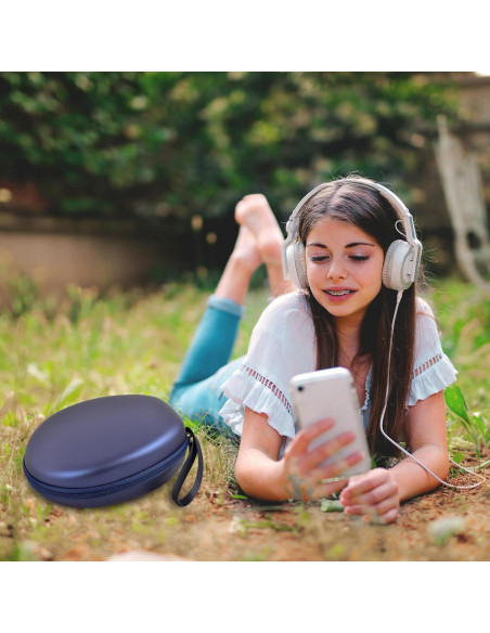 Estuche Universal Comecase para Auriculares Inalámbricos Azul