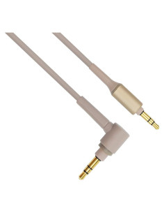 Cable de audio Sqrmekoko 1.5M chapado en oro 3.5mm para Sony