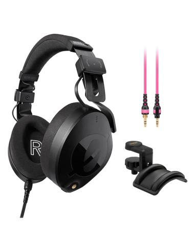 Auriculares Over-Ear Rode NTH-100 + Soporte Auray + Cable Rosa 1.2m