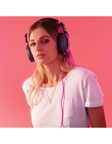 Auriculares Over-Ear Rode NTH-100 + Soporte Auray + Cable Rosa 1.2m