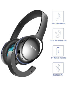Adaptador Bluetooth Tranesca para Auriculares Bose QC25 - Inalámbrico 2