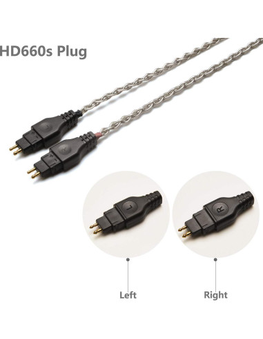 Cable de Auriculares GUCraftsman 6N 4.4mm Balanceado 1.8m