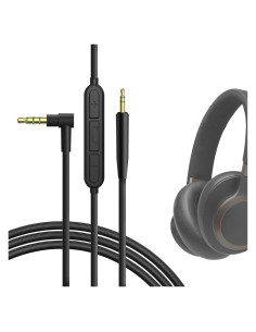 Cable de Audio GEEKRIA 2.5mm con Micrófono para JBL 1.2m