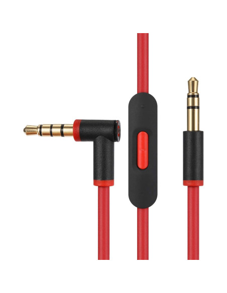 Cable de Audio de Reemplazo KUJOBUY 1.2m para Auriculares Beats Cable de Audio de Reemplazo KUJOBUY 1.2m para Auriculares Beats