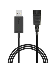 Adaptador USB VoiceJoy para auriculares Jabra GN - 1.12m