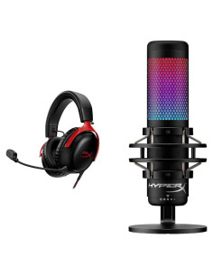 Auriculares Gaming HyperX Cloud III + Micrófono RGB QuadCast S