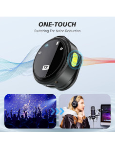 Micrófono Lavalier Inalámbrico EVXVE Q8 Tipo-C 48KHz 30H 2