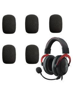 Cubierta de espuma para micrófono HyperX Cloud II - Paquete de 5