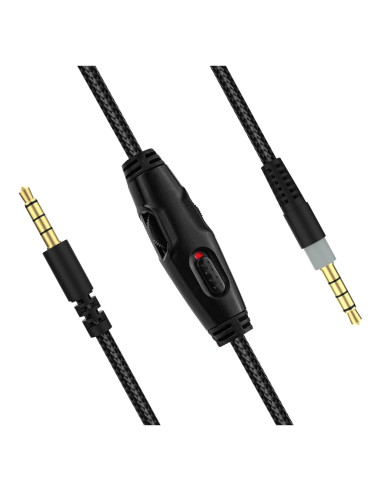 Cable de Audio de Reemplazo 1.5m Auhsuxo para HyperX Cloud Alpha