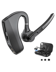 Auricular Bluetooth Herloreen K30 con Micrófono y Estuche de Carga