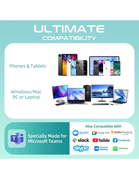 Auricular Bluetooth Herloreen K30 con Micrófono y Estuche de Carga