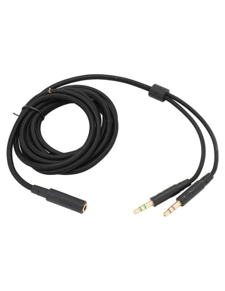 Cable Adaptador de Auriculares Sanpyl 1.95m para HyperX Cloud