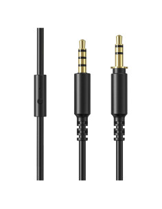 Cable de Audio 3.5mm OneOdio con Micrófono y Control - 1.19m