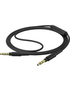 Cable de Audio GEEKRIA 3.5mm con Micrófono y Control de Volumen 1.2m 2